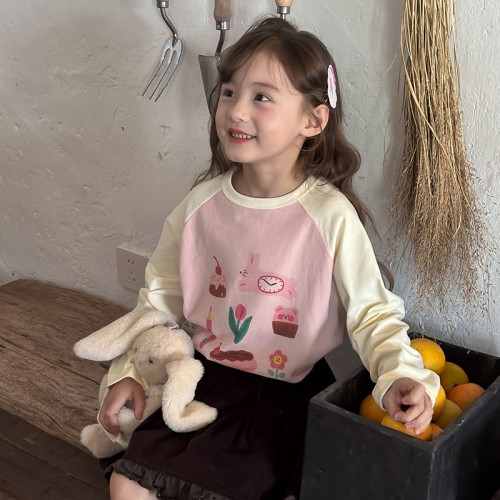 Children's autumn long sleeved T-shirt top