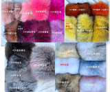 Real raccoon fur slippers, all fur fur slippers