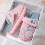 Home shoes, warm and non slip slippers