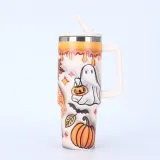 40oz car cup cartoon 304 stainless steel insulated cup with large capacity