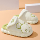 Home shoes, warm and non slip slippers