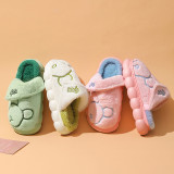 Home shoes, warm and non slip slippers