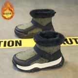 Children's snow boots, warm short boots