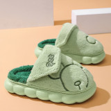 Home shoes, warm and non slip slippers