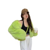 Fox fur short imitation fur coat fur sweater