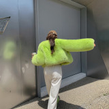 Fox fur short imitation fur coat fur sweater