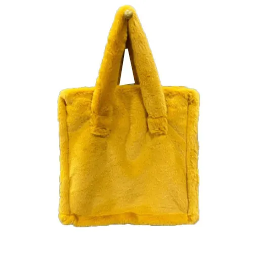 Fur bag handbag for women
