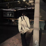 Short round neck imitation fox fur grass integrated fur
