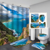 Beach Scenery Fashion Shower Curtain