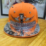 Rivet hat Punk duckbill hat Fashion baseball cap