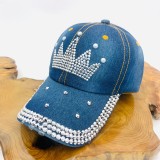 Water Diamond Cowboy Hat Duck Tongue Hat Creative Baseball Hat