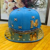 Rivet hat Punk duckbill hat Fashion baseball cap