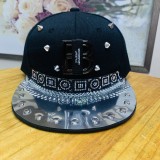 Rivet hat Punk duckbill hat Fashion baseball cap