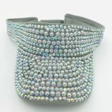 Sunshade hat, rhinestone pearl hat
