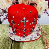 Cool Hip Hop Hat Rivet Hat Fashion Baseball Hat