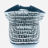 Sunshade hat, rhinestone pearl hat