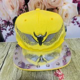 Bull head rivet hip-hop hat for sun protection and sunshade