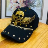 Hip hop baseball cap rivet cap