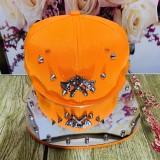 Cool Hip Hop Hat Rivet Hat Fashion Baseball Hat