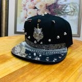 Punk Rivet Hat, Baseball Duck Tongue Hat