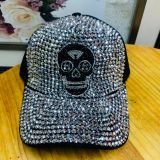 Glitter baseball cap, fashionable sun hat