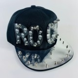 Flat brimmed hat, personalized street dance hat