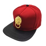 PU leather hip-hop baseball cap