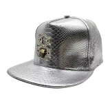 PU leather hip-hop baseball cap