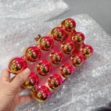 Acrylic bag, one shoulder fashionable chain, egg shaped bag