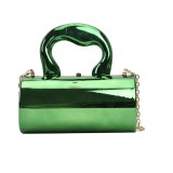 Candy colored acrylic cylindrical bag
