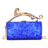 Acrylic transparent box bag handbag