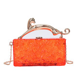 Acrylic transparent box bag handbag