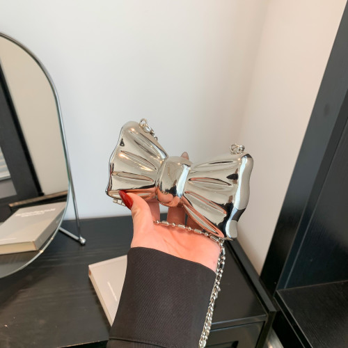 Mini metal bow bag