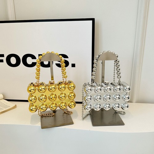 Bright sided handbag, personalized and simple chain bag