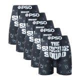 5Pcs Sexy Men Underwear Boxers Fashion Print Breathable Male Underpants Men's Panties Lingerie Comfor Man Boxer Briefs Trunks