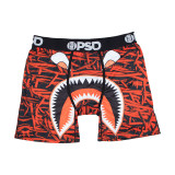 1Pcs Sexy Men Underwear Boxers Men's Panties Lingerie Breathable Printed Male Underpants Plus Size Man Boxer Briefs Mens Trunks
