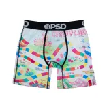 1Pcs Sexy Men Underwear Boxers Men's Panties Lingerie Breathable Printed Male Underpants Plus Size Man Boxer Briefs Mens Trunks
