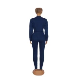 Streetwear Denim Jumpsuits for Women Spring Y2K Clothing Full Sleeve Bodycon Jean Rompers Playsuits One Pieces Overalls Outfits