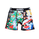 1Pcs Sexy Men Underwear Boxers Men's Panties Lingerie Breathable Printed Male Underpants Plus Size Man Boxer Briefs Mens Trunks