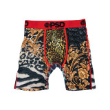 1Pcs Sexy Men Underwear Boxers Men's Panties Lingerie Breathable Printed Male Underpants Plus Size Man Boxer Briefs Mens Trunks