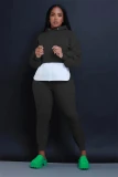 Fashion Patchwork Tracksuit Women Two 2 Piece Set Outfits Autumn Clothing Hoodies Sweatshirt Top and Pants Suit Casual Woman Set