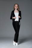 Juicy Lovers Brand Women Casual Suits black green Slim Velvet Letter Womens Tracksuits Hooded Collar Popular Sportswear 905#