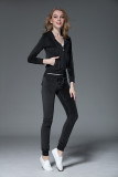 Juicy Lovers Brand Women Sporting Suits Black Pink Purple Gray pleuche outdoor Casual Tracksuits Hooded Collar Sportswear suit