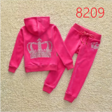 juicy Kids Velvet Tracksuit Children Suit Fall/Winter Girl Clothing Set Velour Sweatshirts and Pants Two Piece Children Suit