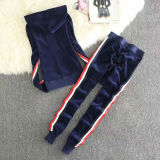 Juicy Lovers Brand 7 Bright Colors Women Sporting Suits Slim Velvet Casual Womens Tracksuits Hooded Collar Sportswear suit