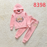 juicy Kids Velvet Tracksuit Children Suit Fall/Winter Girl Clothing Set Velour Sweatshirts and Pants Two Piece Children Suit