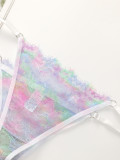 High Quality New Women's Underwear Beautiful Colored Bra Super Thin Lace Ladies underwear set Sexy Lingerie YS024