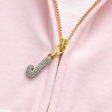 JUICY COMETURE 2024 New Autumn and Winter Tracksuit Velvet Women's Hooded Sports Suit Casual Sports Pants Suit Y2K Sports Suit