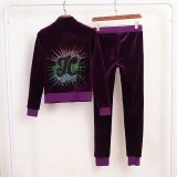 Juicy Lovers Brand Women Sporting Suits Set Mink Wool Diamond Casual Tracksuits Jogging Spring Autumn Sportswear suittswear suit