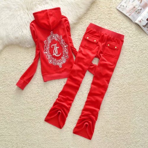 Juicy Lovers Brand Fashion Slim Women Sporting Suits Outdoor Velvet Long Sleeve Jogging Tracksuits Hooded Collar Sportswear suit
